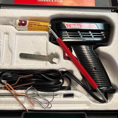 soldering gun & misc