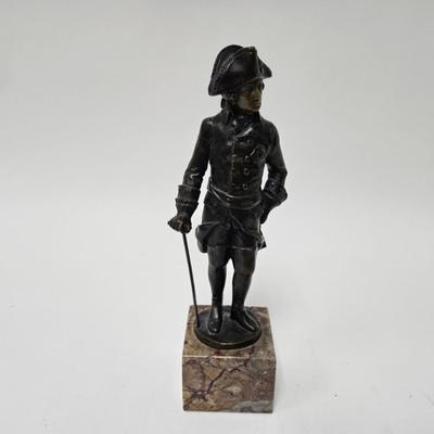 CKEG28. David Jensen Bronze Figurine, Granite Base