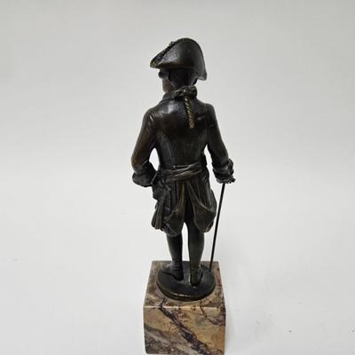 CKEG28. David Jensen Bronze Figurine, Granite Base