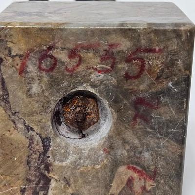 CKEG28. David Jensen Bronze Figurine, Granite Base