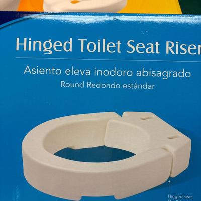 Toilet seat risers