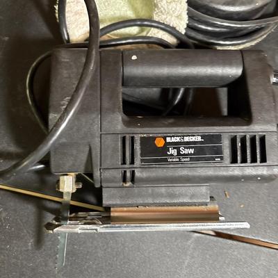 Black & Decker, jigsaw and buffer