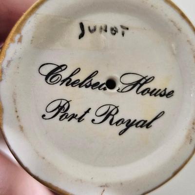 CKEG38. A Pair of Porcelain Busts Depicting Napoleonic Generals Junet & Muray, Hand-Painted