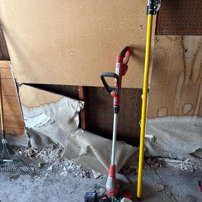 Black & Decker cordless weed eater and limb robber