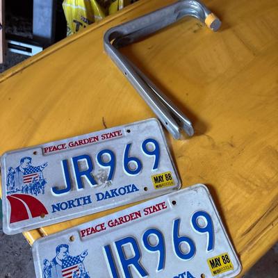 Little Tykes table, Shelf with miscellaneous items