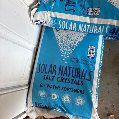 6 bags of solar, naturals, salt crystals