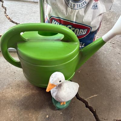 Lawn chair with outdoor items