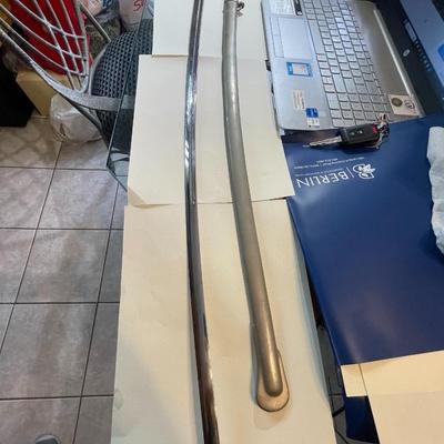 Vanguard Blade US MILITARY Dress & Ceremony Sword w/Scabbard Made in Toledo Spain 39" Long in Scabbard Preowned from an Estate....