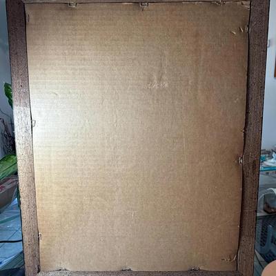 Honore Daumier Lithograph/Print "Les Gens de Justice" Custom Framed 16.5" x 20.5" as Pictured.