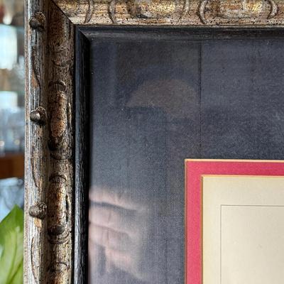 Honore Daumier Lithograph/Print "Les Gens de Justice" Custom Framed 16.5" x 20.5" as Pictured.