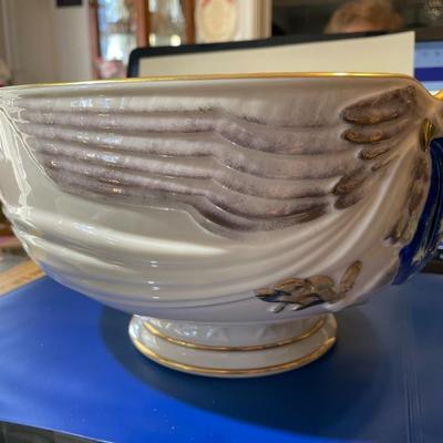 Very Rare Lenox Freedom's Heritage Bowl 2003 Hand Painted Limited Edition 20/2500 11" in Diameter & 6" Tall Superbly...