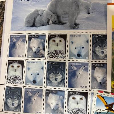 Sheets of stamps - retail value $34.90