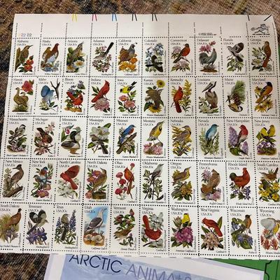 Sheets of stamps - retail value $34.90