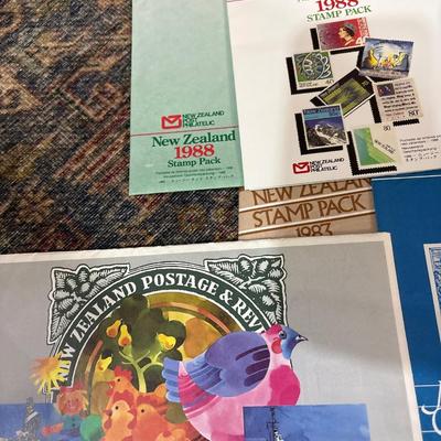 1978-83, 1986-88 New Zealand collector stamps