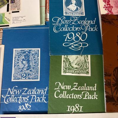 1978-83, 1986-88 New Zealand collector stamps