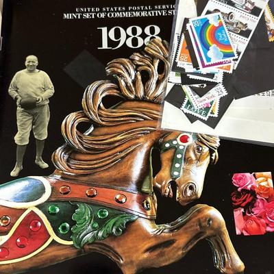 1988-89 Commemorative stamp, mint set & Bicentennial stamps