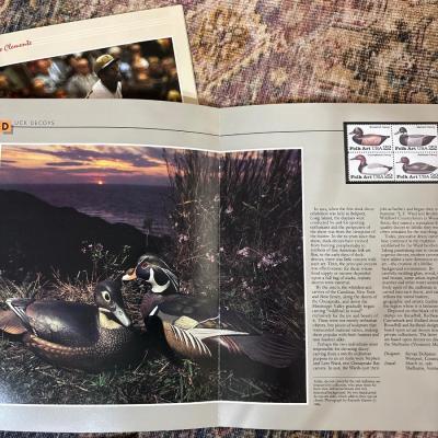 1984-87 commemorative mint set of stamps