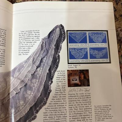 1984-87 commemorative mint set of stamps