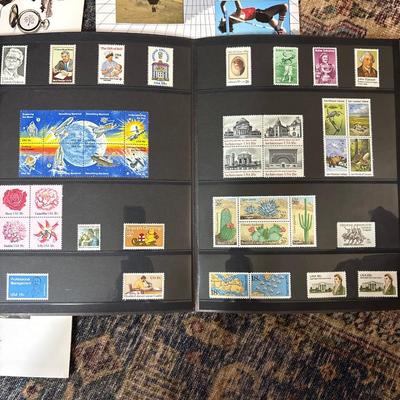 1980-84 commemorative mint set of stamps