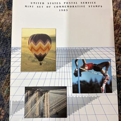 1980-84 commemorative mint set of stamps