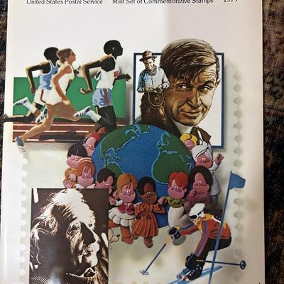 1977-79 commemorative of mint set of stamps