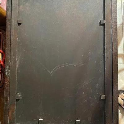 Antique Chinese Pair of Reverse Paintings on Glass 17" x 23" in VG Preowned Condition from an Estate Cleanout.