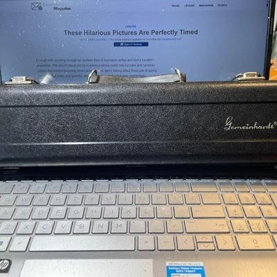 Vintage Gemeinhardt Model 2NP Nickel-Plated Flute w/Original Case in Very Good Preowned Condition.