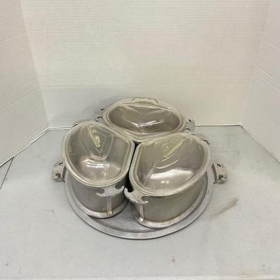 733 Set of Three Vintage Guardian Serviceware Roasters