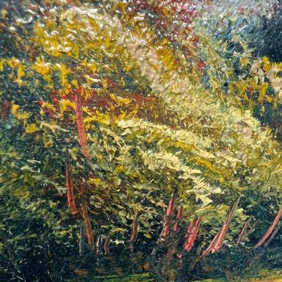 Sale Photo Thumbnail #634: There is no significant damage to the canvas or the frame and is in overall good collectible or displayable condition. Check pictures for more details and for sizing.