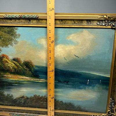 Sale Photo Thumbnail #638: There is no significant damage to the canvas or the frame and is in overall good collectible or displayable condition. Check pictures for more details and for sizing.