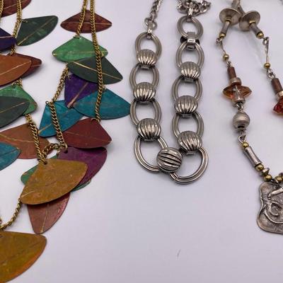 3 vintage necklaces