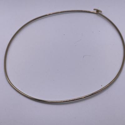 V shaped necklaces and one round