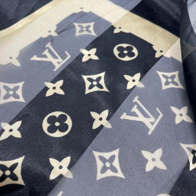 Gold & Black LV Scarf