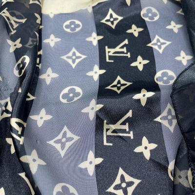 Gold & Black LV Scarf