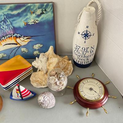 739 Fitz n Floyd Nautical Flag Plates and Nautical Decor