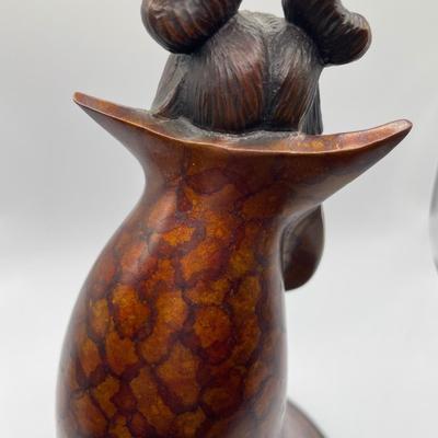 Hopi Maiden by Kim Seyesnem Orbzut sculpture