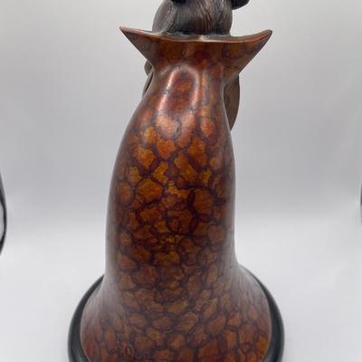 Hopi Maiden by Kim Seyesnem Orbzut sculpture