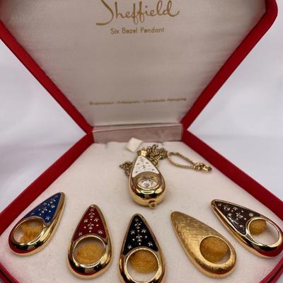 Sheffield six bezel pendant