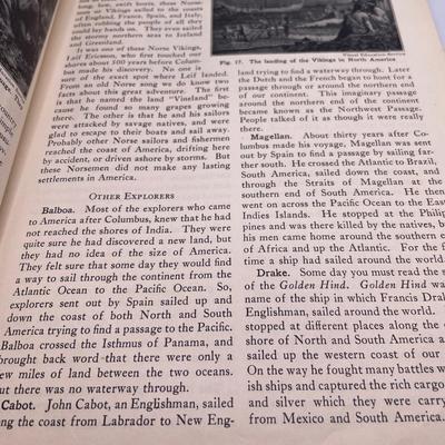 Our Country Past & Present hard cover book