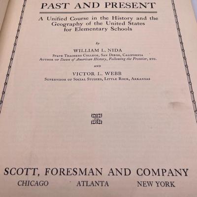 Our Country Past & Present hard cover book