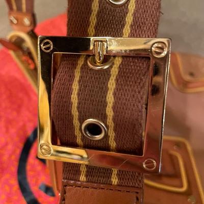 Vintage Tory Burch purse with dust cover