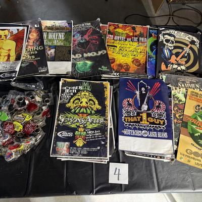 4-Band Posters and Keychains