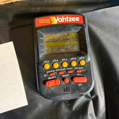 11-Bingo Dobbers and Handheld Yahtzee Game