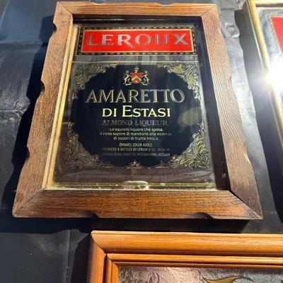 34-Mirrored Bar Signs x 3