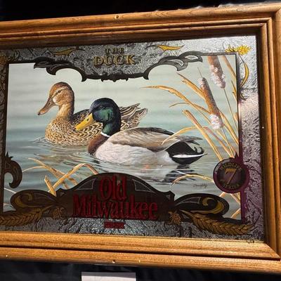 35-Beer Signs/Art x 2