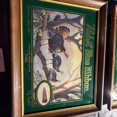 37-Beer Signs/Art x 2