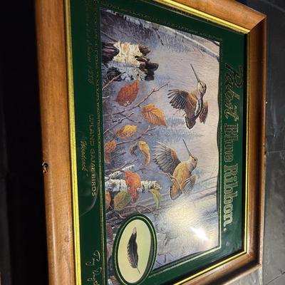 37-Beer Signs/Art x 2