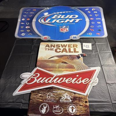 48-Metal Beer Signs
