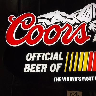 53- Coor’s Light Bar Light