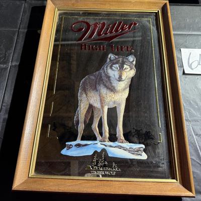 64-Mirrored Beer Bar Signs